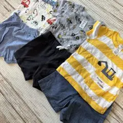 【最終価格/ベビー】70センチ上下3セット　のりもの柄