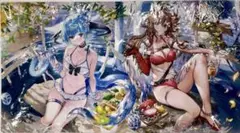 優勝賞品 ラバーマット争奪戦 ガルミーユ フィルレイン シーサイドメモリーズ プレイマット シーサイドメモリーズ ラバーマット争奪戦