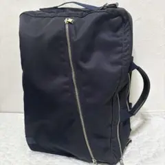 【人気】PORTER 3way リュック ビジネスバッグ　ネイビー　大容量