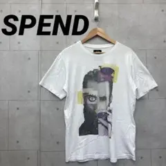 SPEND スペンド Tシャツ プリント メンズ L 白