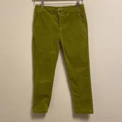 ドミンゴ レディース オリーブ イエロー パンツ S 日本製