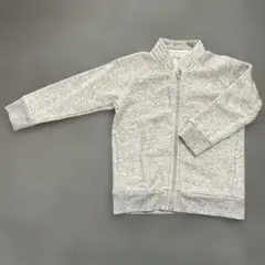 無印良品　グレー ジップアップパーカー サイズ100