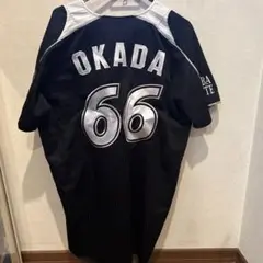 千葉ロッテマリーンズ #66 岡田幸文選手 フリーサイズ
