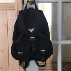 PRADAリュックブラックナイロン