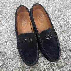 TOD'S ローファー　フェード　黒