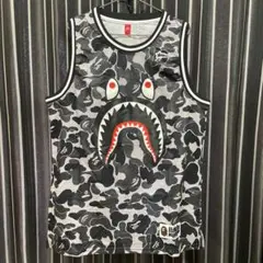 A Bathing Ape シャークデザイン タンクトップ XL