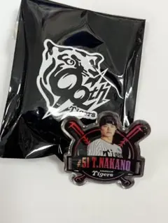 阪神タイガース 中野選手ピンバッチ