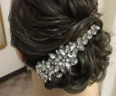 ヘッドドレス 結婚式 ブライダル ダブスタ