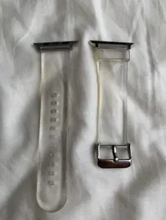 Apple Watch クリアシリコンバンド42/44