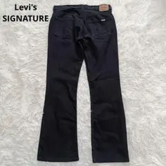 Levi's SIGNATURE デニム ジーパン フレアデニム Y2K 黒