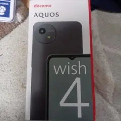docomo AQUOS wish 4 空き箱