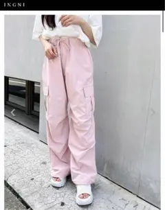 INGNI カーゴパンツ ピンク