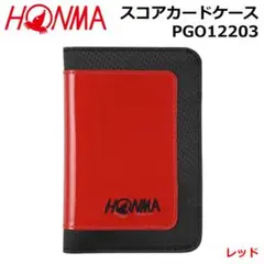 HONMA ホンマ パークゴルフ スコアカードケース PGO12203 レッド