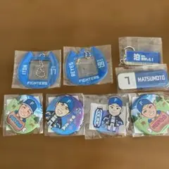 ファイターズ　グッズ　缶バッチほか