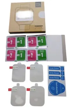 【対応機種不明】透過率Zaidaスマートウォッチフィルム2種類×2枚ずつ