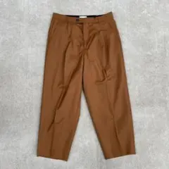 lownn brown wool tropical slacks