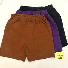 【2枚セット】　ユニクロ　ショートパンツ　120サイズ