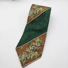 ペイズリー柄 ネクタイ　古着