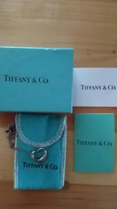 TIFFANY オープンハート ネックレス