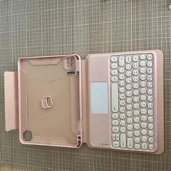 Bluetoothタブレットキーボード ピンク　カバー付き