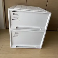 Fits 衣装ケース　ケース　収納　セット
