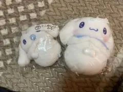 シナモロール 当たりくじ ミニぬいぐるみセット ⑥シナモロール ⑦みるく