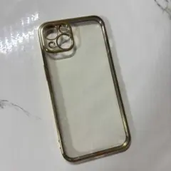 未使用⭐️ iPhone13 ゴールド　クリアケース　カバー