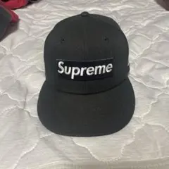 Supreme 59FIFTY キャップ ブラック