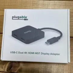 Plugable USB-C デュアル HDMI 変換アダプタ