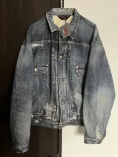 Sapeur denim トラックジャケット sapeur サプール デニム ジャケット 新品未使用 ヴィンテージ L