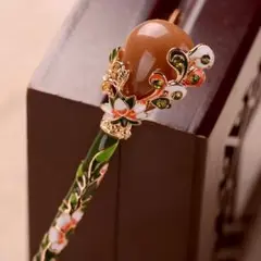 簪 かんざし 七宝焼 浴衣 着物 ヘアアクセサリー