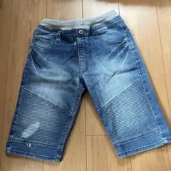 デニムハーフパンツ 160サイズ