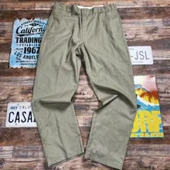40×34 ベージュ Dickies 874 ワークパンツ XL相当