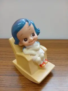 【昭和レトロ】 第一勧業銀行　のばらちゃん4体　ソフビ貯金箱　レア 昭和レトロ】 第一勧業銀行 のばらちゃん4体 ソフビ貯金箱 レア