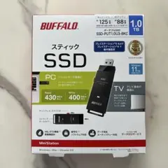 バッファロー　ポータブルSSD 1.0TB SSD-PUT1.0U3-BKC
