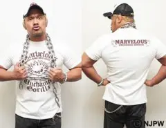 真壁刀義「SKULL FIRE MARVELOUS」Tシャツ XLサイズ