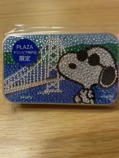 PLAZA マリンピア神戸店　スヌーピー　スパークス缶 プラザ