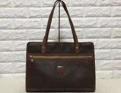 no9546 CELINE セリーヌ イタリア製 マカダム トート バッグ