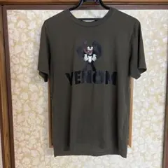 VENOMプリント Tシャツ MARVEL オリーブ