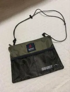 GRAMICCI ×GO OUT マウントレーニア コラボ　サコッシュ