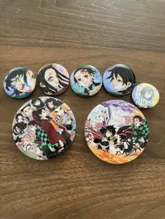 鬼滅の刃 ピンバッジ 7個セット