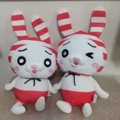 しまうさ　大きなぬいぐるみ しまオン1周年記念グッズ♡しまうさビッグぬいぐるみが激カワ