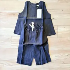 son and daughter Koa Linen Sets Black