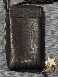 【美品】BAYFLOW 多機能キースターミニウォレットショルダー