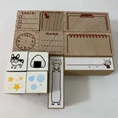 フェリシモ　こどものかお　スタンプ　ハンコ　12点まとめ売り