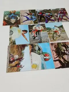 仮面ライダーカード10枚