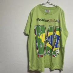 94年　ワールドカップ公式　ブラジル代表　tシャツ