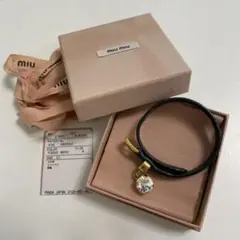 MIUMIU クリスタル ブレスレット