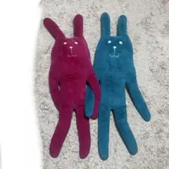 【2体セット】クラフトホリック うさぎ型 抱き枕 Lサイズ