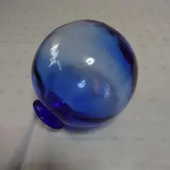 ガラス浮きだま　の　貯金箱